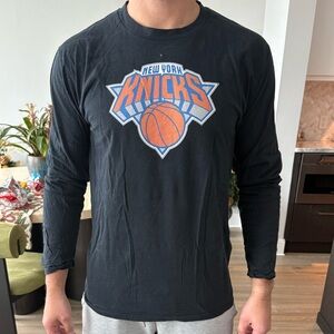 New York Knicks Derrick Rose Long Sleeve Shirt